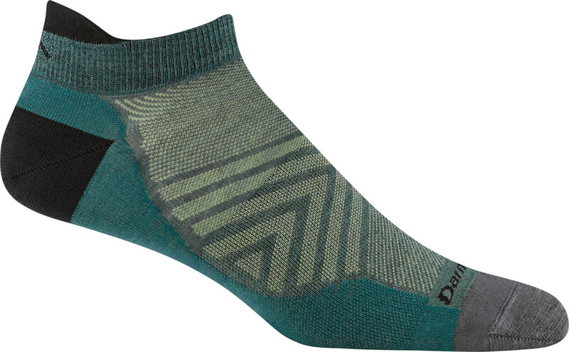 Run No Show Tab Ultra-Lightweight with Cushion Teal