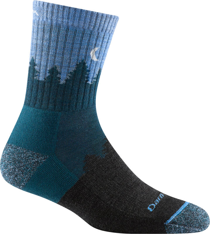 Treeline Micro Crew Midweight Blue