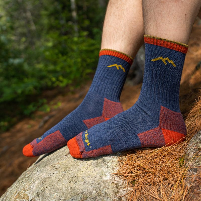 Pánské ponožky Hiker Micro Crew  Midweight with Cushion Denim