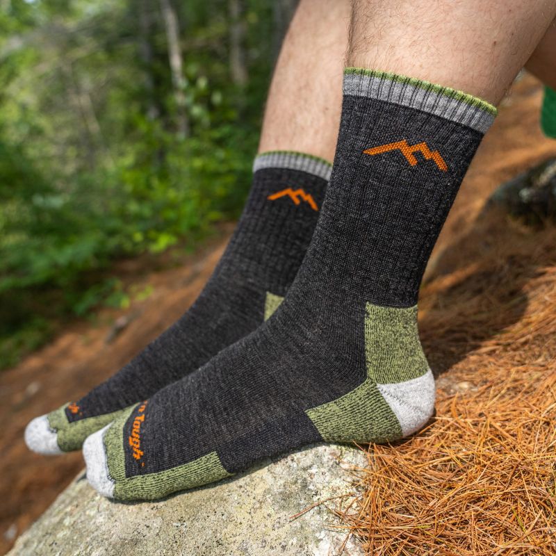 Pánské ponožky Hiker Micro Crew  Midweight with Cushion Lime