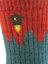 Number 2 Micro Crew Midweight Teal Detail