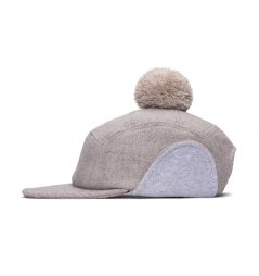 Zimní čepice Birim písková s klapkami na uši 2