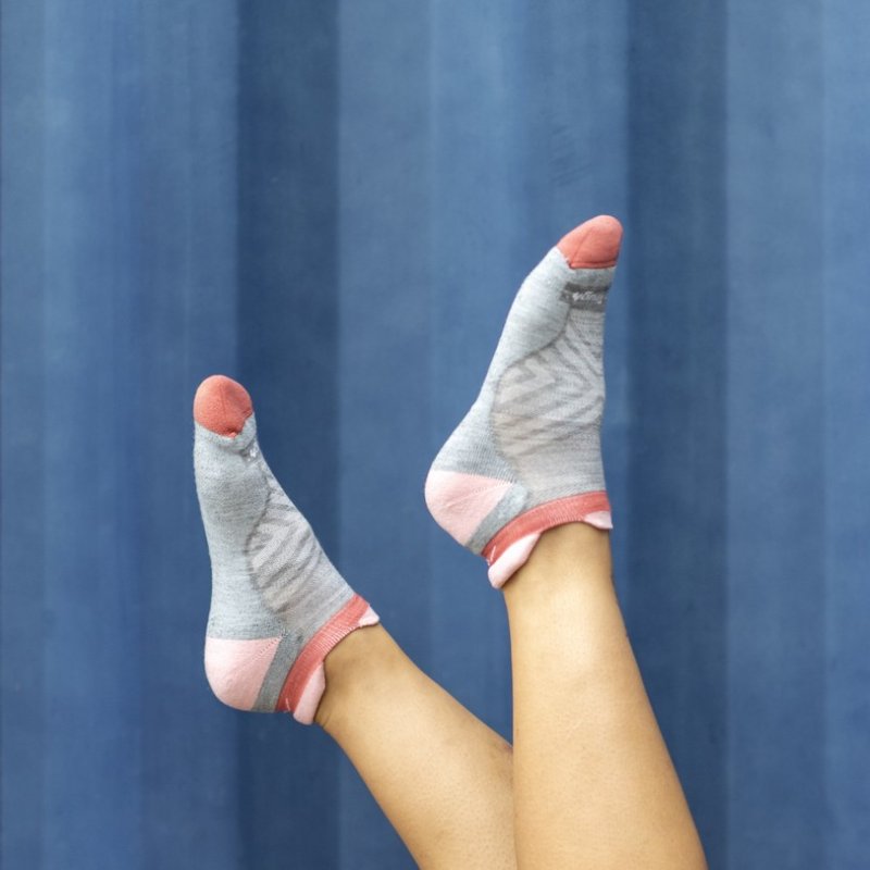Dámské ponožky Run No Show Tab Ultra-Lightweight with Cushion