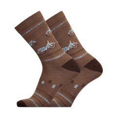 Merino ponožky kolo