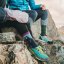 Dámské ponožky Bear Town Micro Crew Lightweight with Cushion - Velikost: 38-40, varianty: fialové