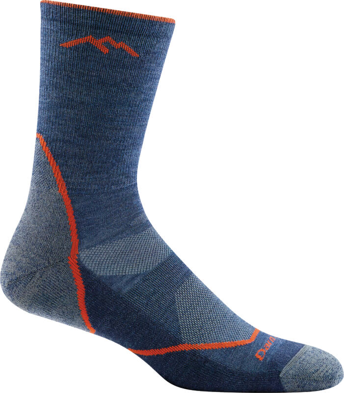 Light Hiker Micro Crew Lightweight with Cushion Denim