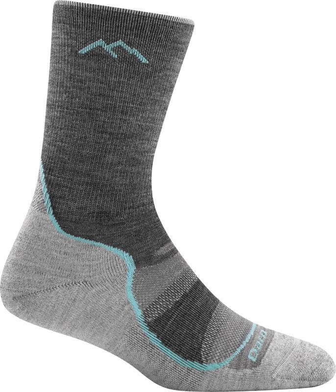 Dámské ponožky Light Hiker Micro Crew Lightweight with Cushion - Velikost: 38-40, varianty: šedé