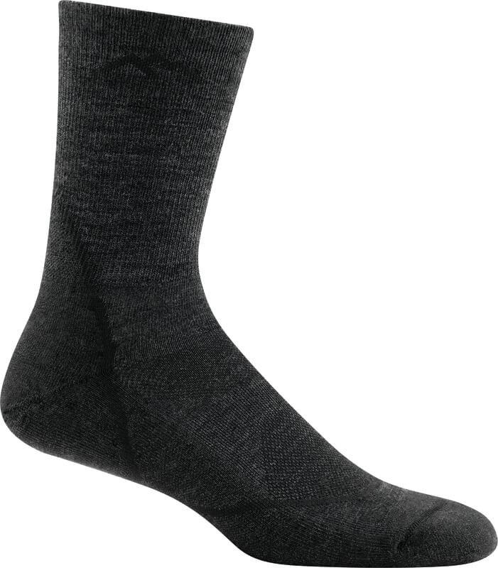 Light Hiker Micro Crew Lightweight with Cushion Black