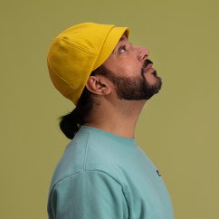 Kombai - stylový klobouk s vyměnitelnou bambulí