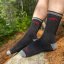 Pánské ponožky Hiker Micro Crew  Midweight with Cushion Black