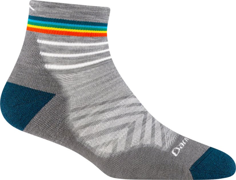 Dámské ponožky Run 1/4 Ultra-Lightweight with Cushion - Velikost: 38-40, varianty: šedé (gray)