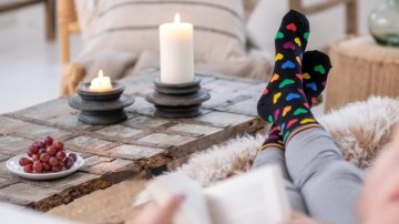 merino ponožky pro relaxaci