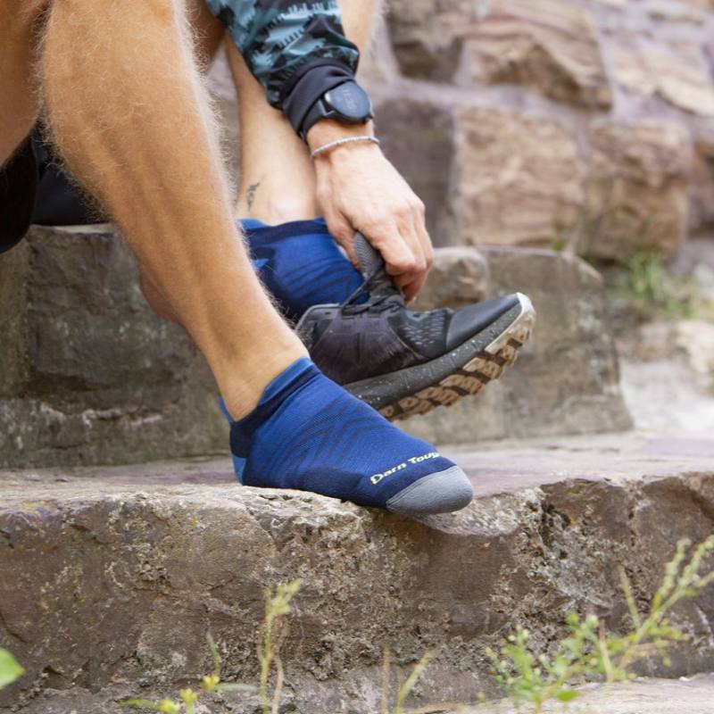 Pánské ponožky Run No Show Tab Ultra-Lightweight with Cushion