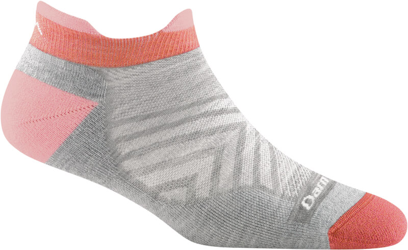 Dámské ponožky Run No Show Tab Ultra-Lightweight with Cushion - Velikost: 35-38, varianty: světle šedé