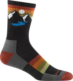 Sunset Ridge Micro Crew Lightweight Charcoal Sunset Ridge Micro Crew Lightweight Charcoal