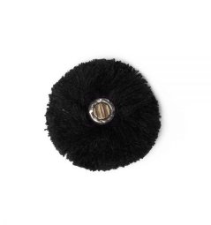 Bambule k čepicím a kloboukům černá 2