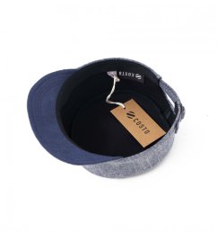 Stylová kšiltovka Gona modrý melír 2 Stylová kšiltovka Gona modrý melír 2