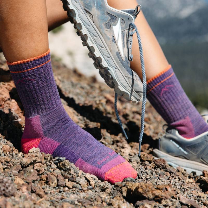 Dámské ponožky Hiker Micro Crew Midweight  Plum