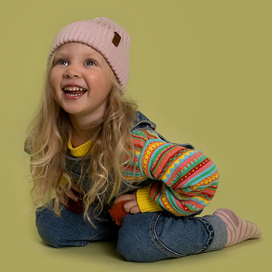 Mioko - dětská 100% merino čepice