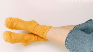 jednobarevné ponožky Sukkamestarit