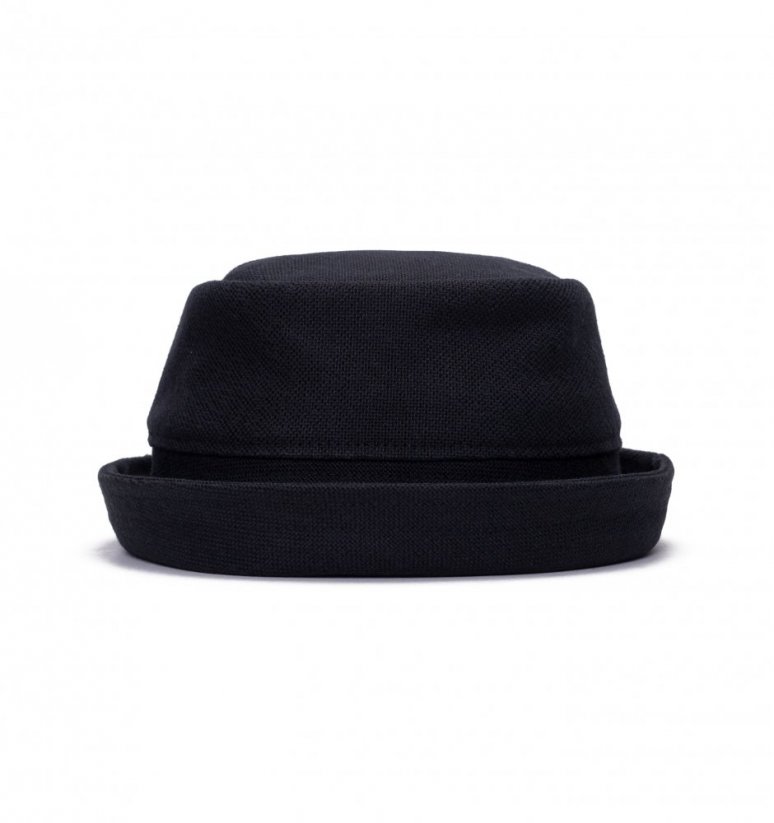 Letní klobouk z recyklované bavlny Wasani černý 2