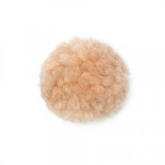 Ručně vyráběná vlněná bambule tělová k našim čepicím a kloboukům