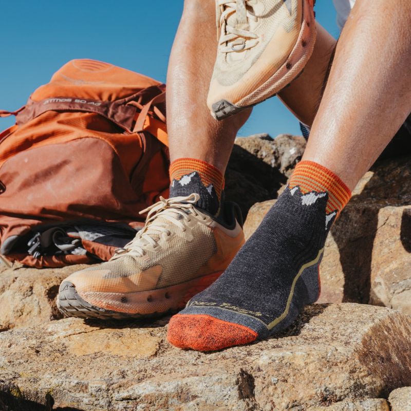 Pánské ponožky 1/4 Hiker Midweight with Cushion  Mountain Gray