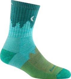 Treeline Micro Crew Midweight Aqua