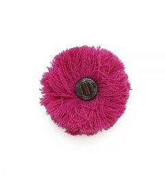 Bambule k čepicím a kloboukům růžová 2