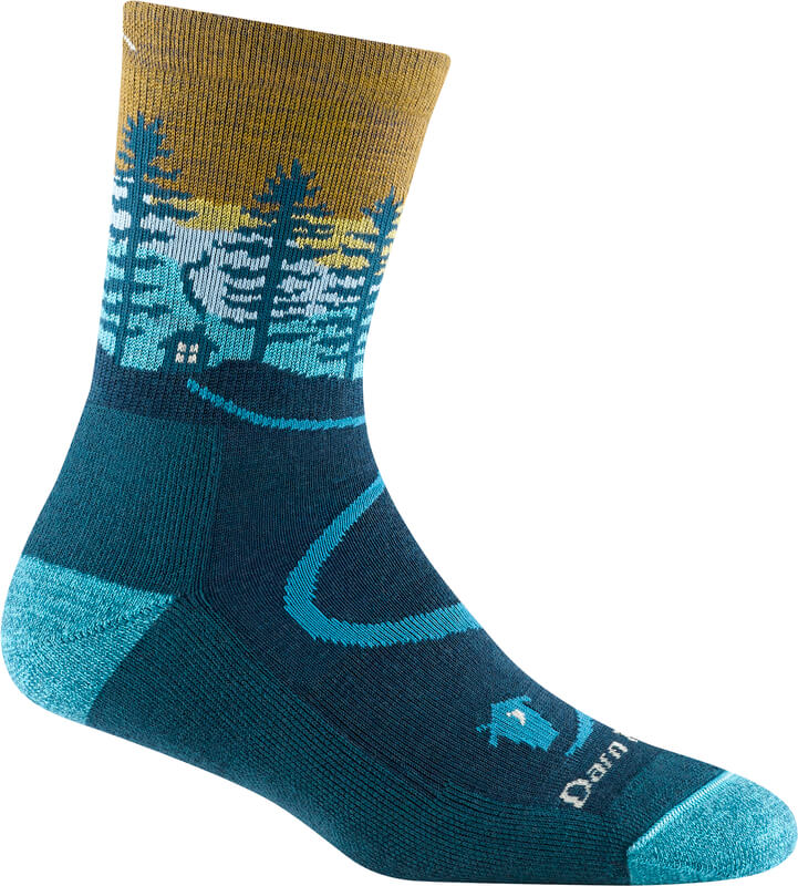 Northwoods Micro Crew Midweight Dark Teal
