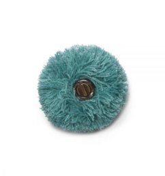 Bambule k čepicím a kloboukům tyrkysová 2