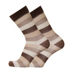merino ponožky proužky béžové merino ponožky proužky béžové