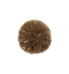 Reflexní bambule olivově zelená k našim čepicím a kloboukům