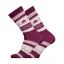Merino ponožky domečky - Velikost: 39-42, varianty: fialové